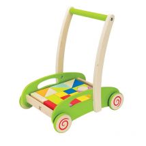 Chariot Avec Cubes Trieur De Forme - Hape