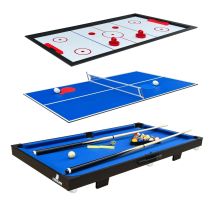 Table Multi-jeux 3-en-1 Mini Bleue - Cougar