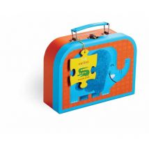 Mon Premier Puzzle En Malette – Jungle - Crocodile Creek - Jaune