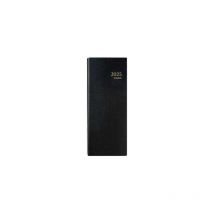 Agenda Journalier 2025 Jupiter 0.105 - 12,8 X 33 Cm - Noir - Brepols - L'Agenda Moderne