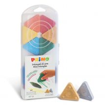 12 Crayons De Cire Triangles - Primo