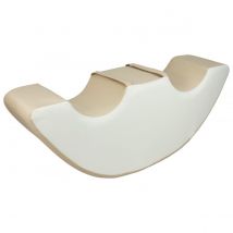 Duo Rocker Bloc En Mousse Blanc, Cappuccino - Velinda