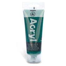 Tube Soft Plastique 75ml Peinture Acrylique Fine Vert Emeraude Primo - Primo