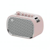 Enceinte Bluetooth Multifonctionnelle Son Clair Design Élégant Extérieur Intérieur Rose 2 Yonis - Yonis