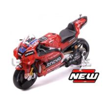 Voiture Miniature De Collection - Maisto - Ducati Desmosedici - Échelle 1/18 - Motogp 2022 - Red/black - Maisto