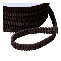 Elastique Épais Simili 13mm Marron Café Au Mètre - MyMercerie