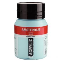 Peinture Acrylique - Bleu Céleste Clair - 551 - Amsterdam - Pot De 500ml