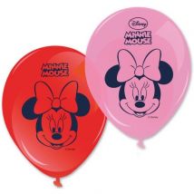 8 Ballons Minnie Junior - Annikids