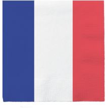 20 Serviettes Allez Les Bleus - Boland