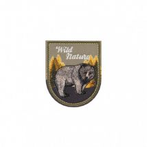 Ecusson Thermocollant Ours Nature 3,5cm X 4cm - My mercerie