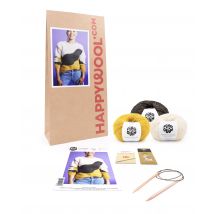 Kit Tricot Pull Femme Broadway Beige Dore 42/44 - Pingouin