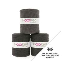 Fil Zpagetti Hoooked - Cône 700 G Anthracite Shades