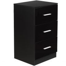 Caisson De Bureau 37,1 X 34,2 X 66,5 Cm Avec 3 Tiroirs - Helloshop26 Le Choix, Autrement !