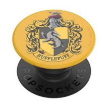 Popsockets Pop Grip Pour Smartphones Standard Avec Logo De Hufflepuff Noir / Jaune - Popsockets