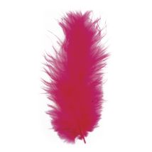 Plume Duvetée, Fuchsia, 10 - 15 Cm, 15 Pces - Rayher