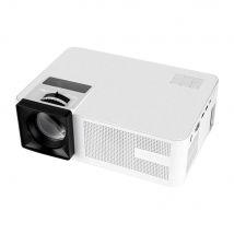 Videoprojecteur Led Smart 280 Lumens Hdmi Usb Sd Vga Av 1280x768p 50-200 Pouces Blanc Yonis - Yonis