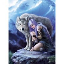 Puzzle Protector 1000 Pieces - Anne Stokes - Collection Loup - Clementoni - 39465 - Clementoni
