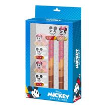 Mickey Mouse - Set D'Écriture 6 Pièces Mickey & Minnie - K KARACTERMANIA