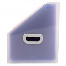 Trieur Porte-revues À 12 Compartiments Crystal - Cristal - X 4 - Exacompta