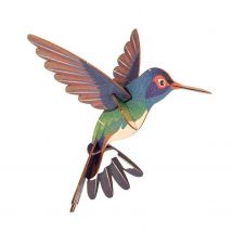 Mini Maquette Colibri 3d En Bois À Monter - Ecodis