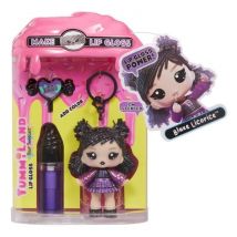 Yummiland Lip Gloss Doll Sour Sweeties - Blake Licorice - Rainbow high