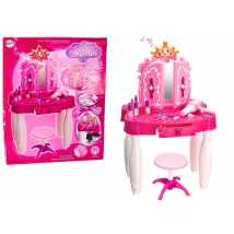 Coiffeuse Magique Télécommandée Avec Baguette Mp3 Rose - D toys