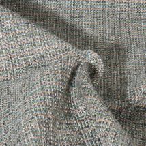 Tissu Jacquard D'Ameublement Uni Vert - Au Mètre - Craftine