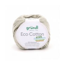 Pelote De Coton Organique Eco Cotton - Gründl 04 Gris