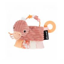 Hochet Activites Pomelos Autruche - Les Déglingos - Beige