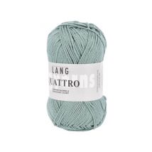 Fil À Tricoter 100% Coton Quattro - Lang Yarns 72 Bleu