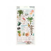 Chipboard Vintage Coastal Simple Stories