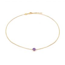 Collier Aurora En Pierre Améthyste - SLOYA