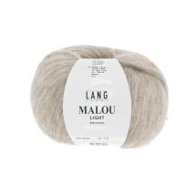 Pelote D'Alpaga Et Laine Malou Light - Lang Yarns 26 Marron - Lang Yarns