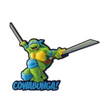 Les Tortues Ninja - Aimant Soft Touch Leonardo - Monogram