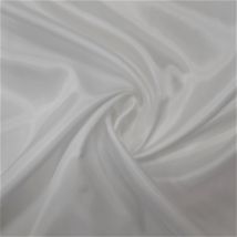 Tissu Doublure Pongé Blanc - Au Mètre - Craftine
