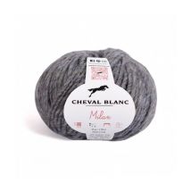 Pelote De Laine Et Alpaga Milan - Cheval Blanc 013 Ardoise