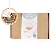 Kit Tissage - Tissez-moi - Mon Précieux Attrape-soleil - Bleu Roi - Atelier Poëtis
