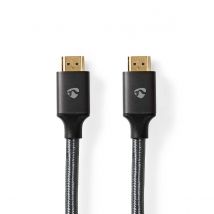 Nedis Câble Hdmi Vers Hdmi Ultra Haute Vitesse 48 Gbps 8k À 60hz 3m Gris Anthracite - NEDIS