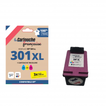 Cartouche Compatible Hp 301xl Couleurs - La Cartouche Française - HPI
