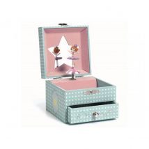 Boite A Musique Delicate Ballerine - Djeco - Orange