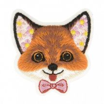 Ecusson Thermocollant Renardeau 5cm X 4,5cm - My mercerie