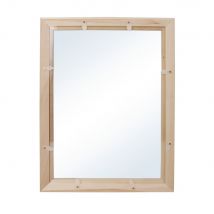 Cadre Bois Av.verre Acrylique,fsc Mixcred, 35x26x0,7cm, Av. Double Disque Acrylique - Rayher