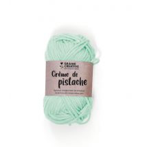 Fil De Coton Amigurumi Vert Clair Crème De Pistache - Graine Creative