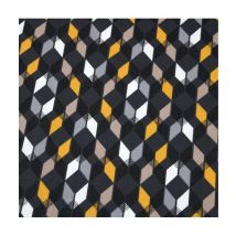 Tssu Coton Enduit Kouba Gris - Distrifil