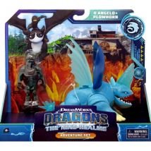 Dragons Et Les Neuf Royaumes : Bissocorn Et D'Angelo - Dragon Gris Et Son Dresseur - Dragons Dream Works - Spin Master - 20140451 - Spin Master