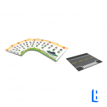 Jeux De Construction - Wange - La Plaque De Route Avec Le Croisement En T -