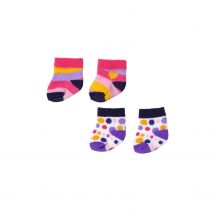 Baby Born 2 Paires De Chaussettes, Assortiment - Zapf Creation