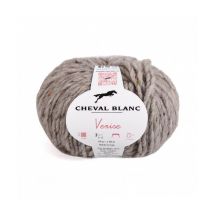 Pelote De Laine Venise - Cheval Blanc Gris (038 - Mastic)