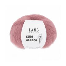 Pelote De 100% Alpaga Suri Alpaca - 25gr - Lang Yarns 0087 Rose - LangYarns