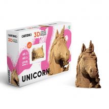 Cartonic Sculpture-puzzle 3d Carton - Licorne